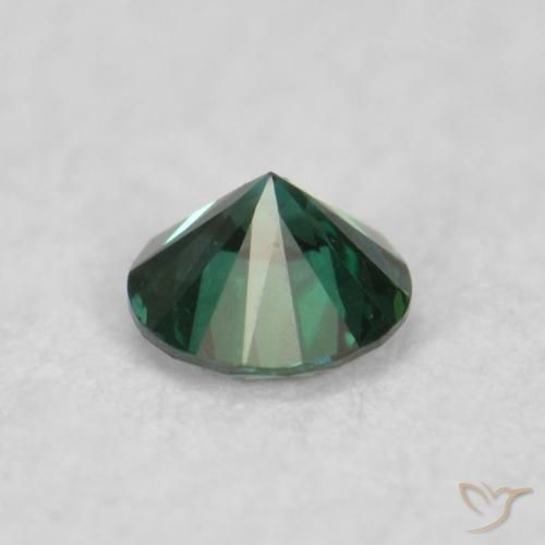 9,17 ctw natürlicher Grün Diamant, Runden, VS