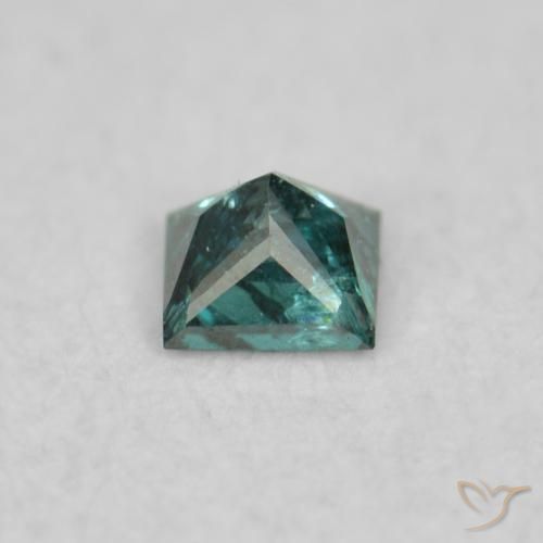 9,17 ctw natürlicher Grün Diamant, Quadrat, VS-SI