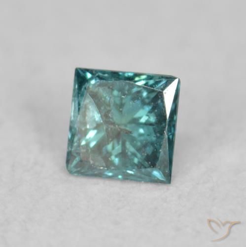 9,17 ctw natürlicher Grün Diamant, Quadrat, VS-SI