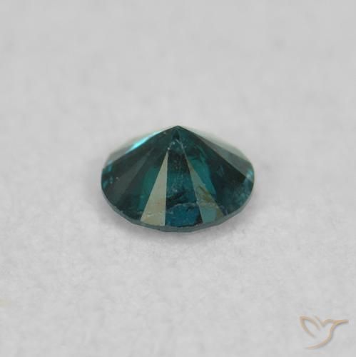 9,17 ctw natürlicher Blau Diamant, Runden, VS-SI