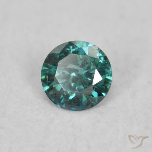 9,17 ctw natürlicher Grün Diamant, Runden, VS-SI