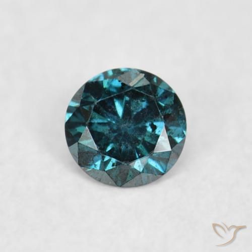 0.05ct Natürlicher Blau Diamant, Runden, VS