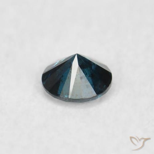 9,17 ctw natürlicher Blau Diamant, Runden, VS