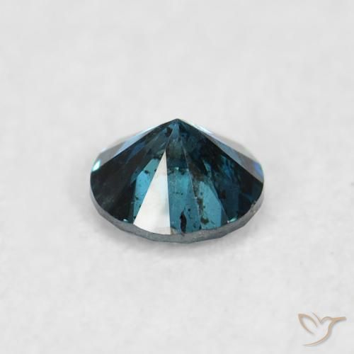 9,17 ctw natürlicher Blau Diamant, Runden, VS