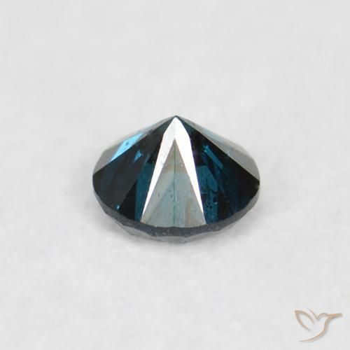 9,17 ctw natürlicher Blau Diamant, Runden, VS