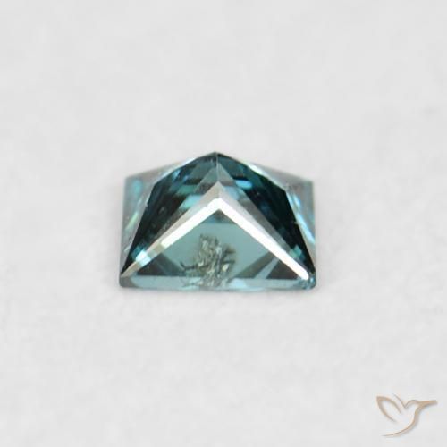 9,17 ctw natürlicher Blau Diamant, Quadrat, VS