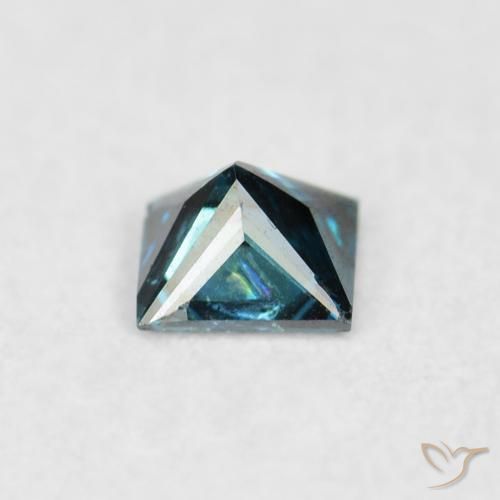 9,17 ctw natürlicher Blau Diamant, Quadrat, VS-SI