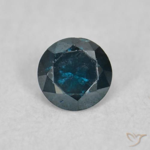 0.04ct Natürlicher Blau Diamant, Runden, VS