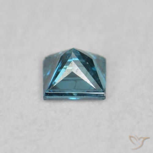 9,17 ctw natürlicher Blau Diamant, Quadrat, VVS-VS