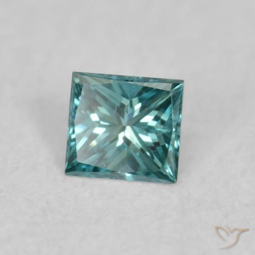 9,17 ctw natürlicher Grün Diamant, Quadrat, VVS-VS