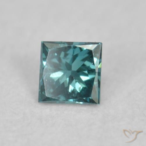 9,17 ctw natürlicher Grün Diamant, Quadrat, VVS-VS