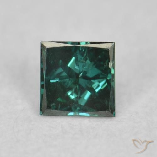 0.06ct Natürlicher Grün Diamant, Quadrat, VVS-VS