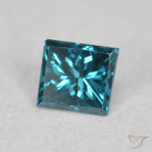 9,17 ctw natürlicher Blau Diamant, Quadrat, VVS-VS
