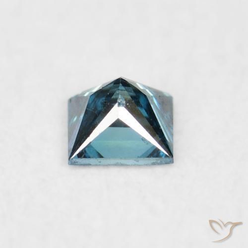 9,17 ctw natürlicher Blau Diamant, Quadrat, VVS-VS