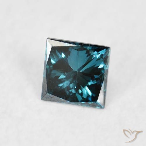 9,17 ctw natürlicher Blau Diamant, Quadrat, VS-SI