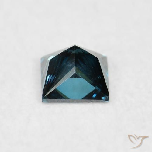 9,17 ctw natürlicher Blau Diamant, Quadrat, VS-SI