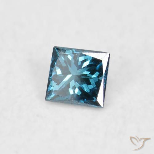 9,17 ctw natürlicher Blau Diamant, Quadrat, VVS-VS