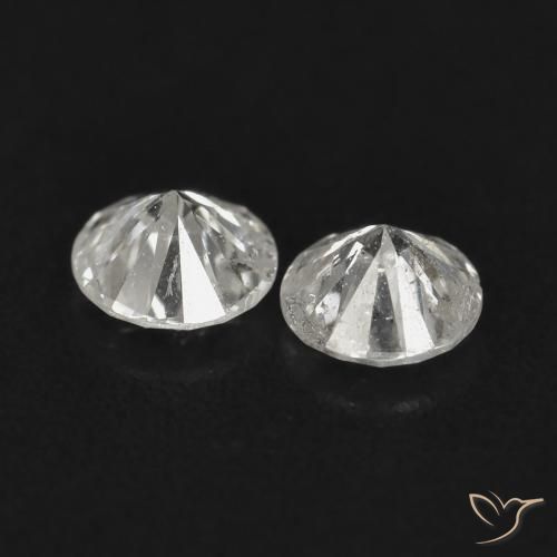 0.18 ct natürliche I Diamant-Edelsteine, Rund Schliff, SI