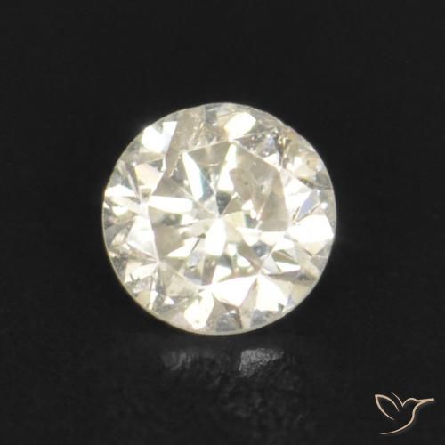 0.03ct Natürlicher K Diamant, Runden, VS-SI