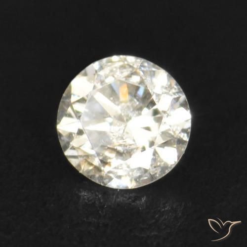 0,03 ctw natürlicher K Diamant, Rund Schliff, VS-SI