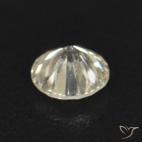0,03 ctw natürlicher K Diamant, Rund Schliff, VS-SI