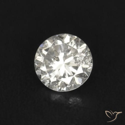 0.08ct Natürlicher I Diamant, Runden, VS-SI
