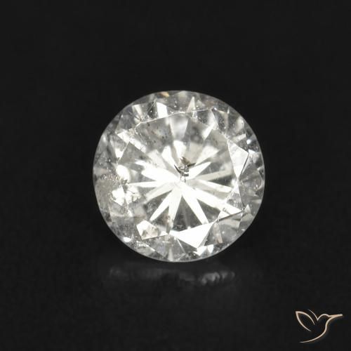 0.11ct Natürlicher I Diamant, Runden, VS-SI