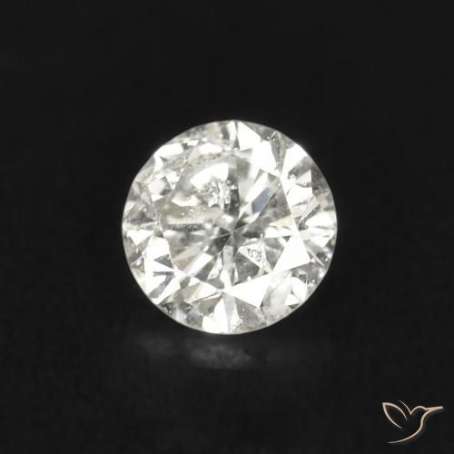 0.04ct Natürlicher I Diamant, Runden, VS-SI