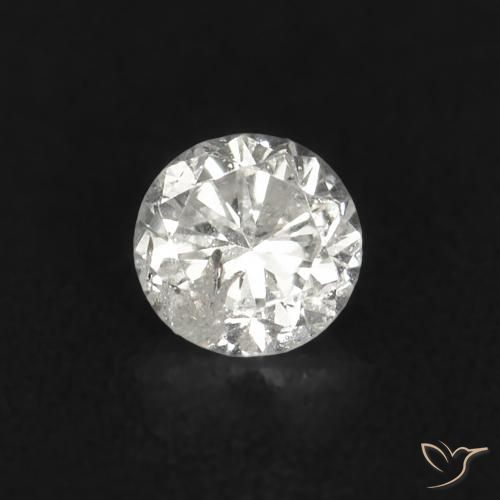 0.03ct Natürlicher I Diamant, Runden, SI