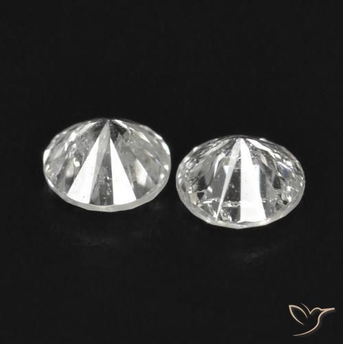 0.18 ct natürliche H Diamant-Edelsteine, Runden, SI