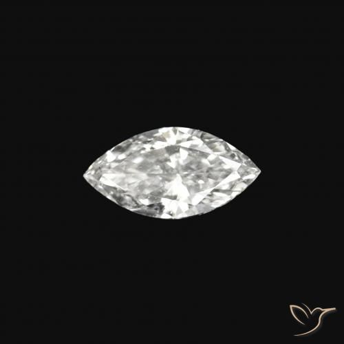 0.07ct D Diamant, Marquise, VVS