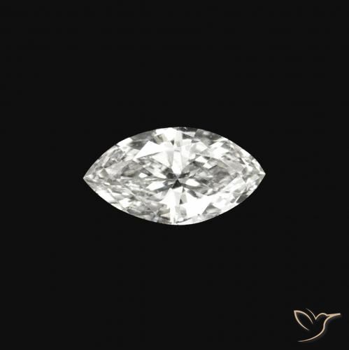 0.07ct E Diamant, Marquise, VVS