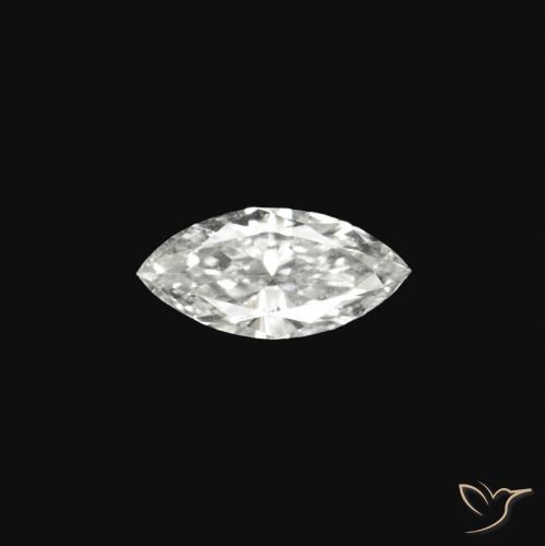 0.06ct D Diamant, Marquise, VVS