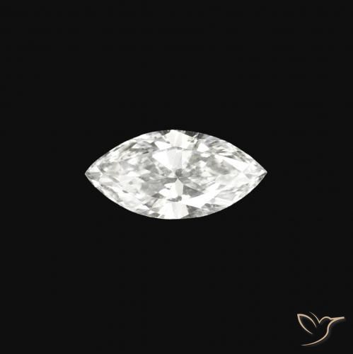 0.06ct D Diamant, Marquise, VVS