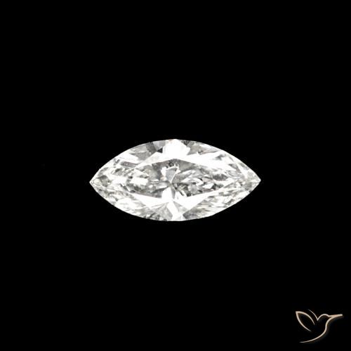 0.06ct H Diamant, Marquise, VVS