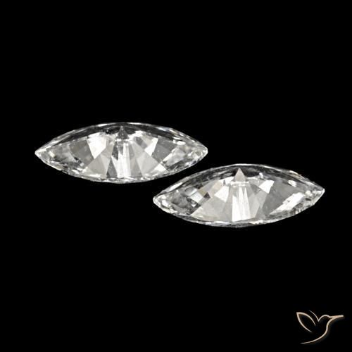 0.12 ct natürliche H Diamant-Edelsteine, Marquise, VVS