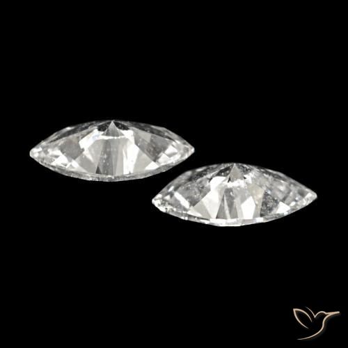 0.12 ct natürliche H Diamant-Edelsteine, Marquise, VVS