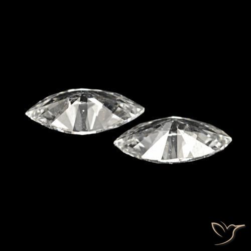 0.12 ct natürliche H Diamant-Edelsteine, Marquise, VVS