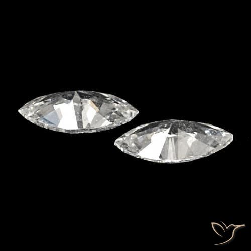 0.13 ct natürliche H Diamant-Edelsteine, Marquise, VVS