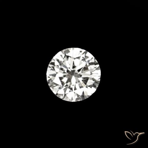 0.02ct D Diamant, Runden, VVS-VS