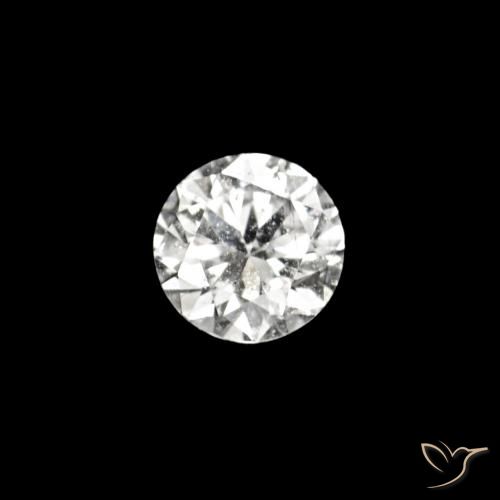 0.02ct D Diamant, Runden, VVS-VS