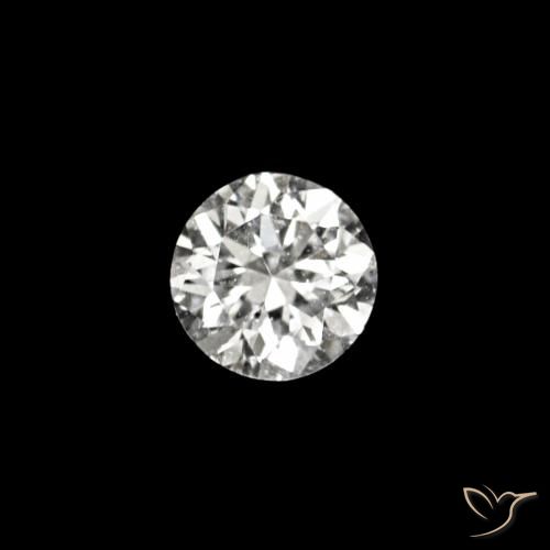 0.02ct D Diamant, Runden, VVS-VS
