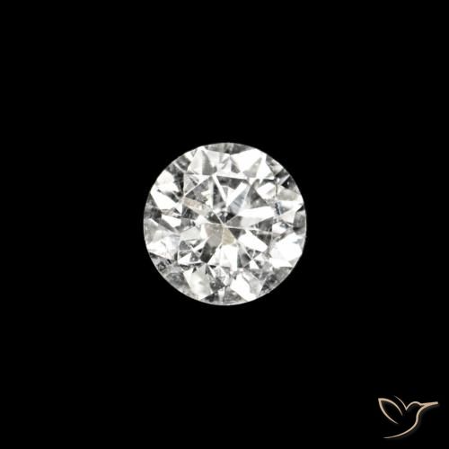 0.02ct D Diamant, Runden, VVS-VS