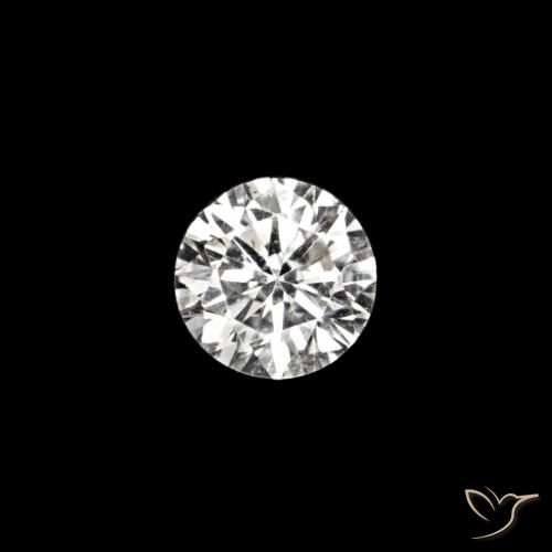 0.02ct D Diamant, Runden, VVS-VS