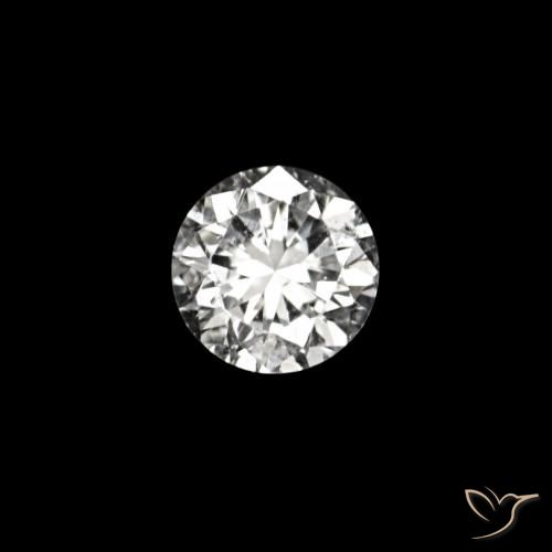 0.02ct D Diamant Edelsteine, Runden, VVS-VS