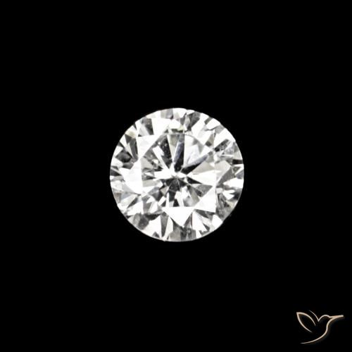0.02ct D Diamant, Runden, VVS-VS