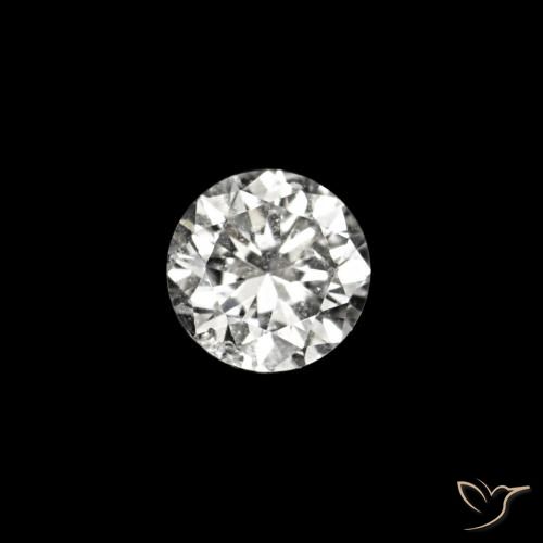 0.02ct D Diamant, Runden, VVS-VS