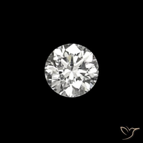 0.02ct D Diamant, Runden, VVS-VS