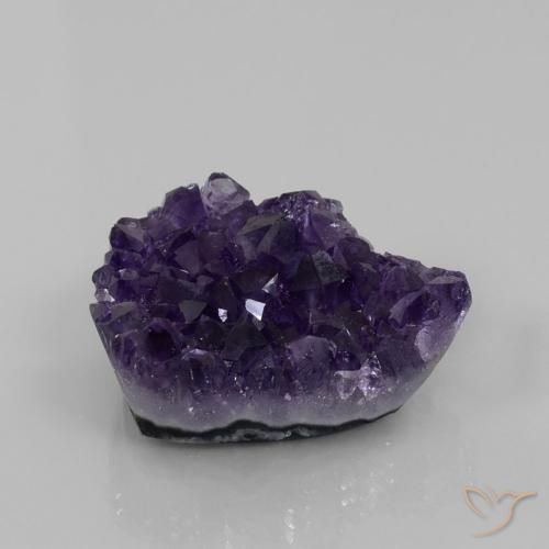 82.82ct Natürlicher Tiefes Traubenviolett Druzy Amethyst, Fantasie, Lichtundurchlässig