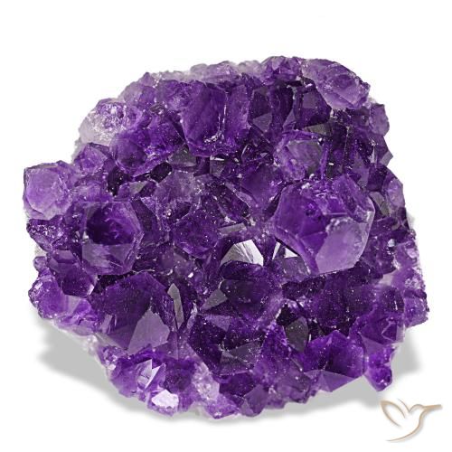 77,59 ctw natürlicher violetter Amethystdruse, Fantasieschliff, Lichtundurchlässig